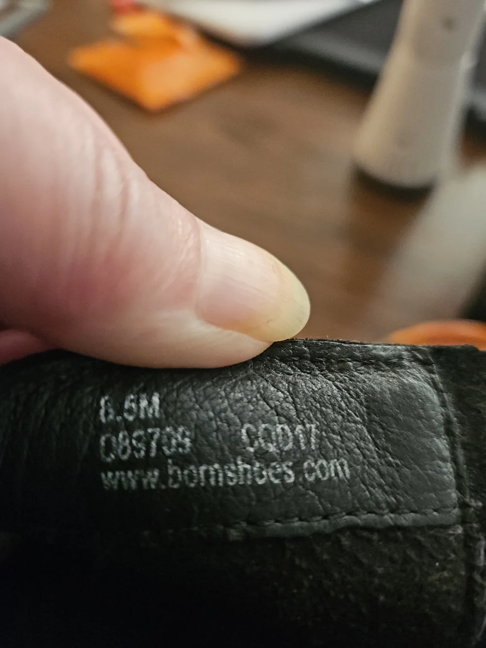 Born suede scuffed